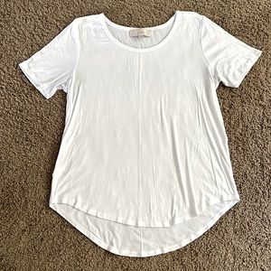 LOFT Scoop-neck Short Sleeve Tee